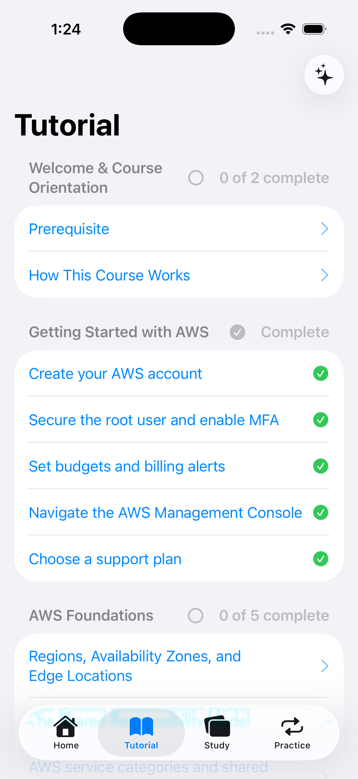 TutorialRepo tutorial list for the SAA-C03 course